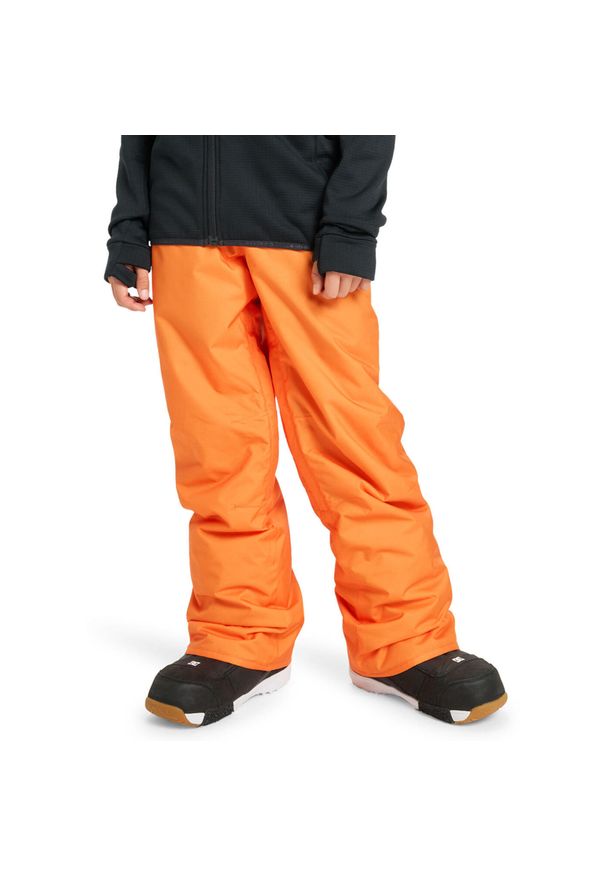 Quiksilver - Spodnie do sportów zimowych techniczne dla Chłopców ESTATE. Kolor: pomarańczowy. Materiał: poliester, materiał. Sezon: zima. Sport: narciarstwo