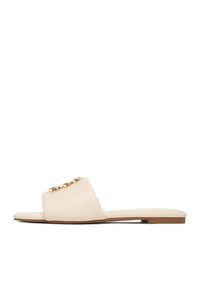 Nine West Klapki CEO-SMRL393663-02 Écru. Kolor: kremowy. Materiał: materiał #7