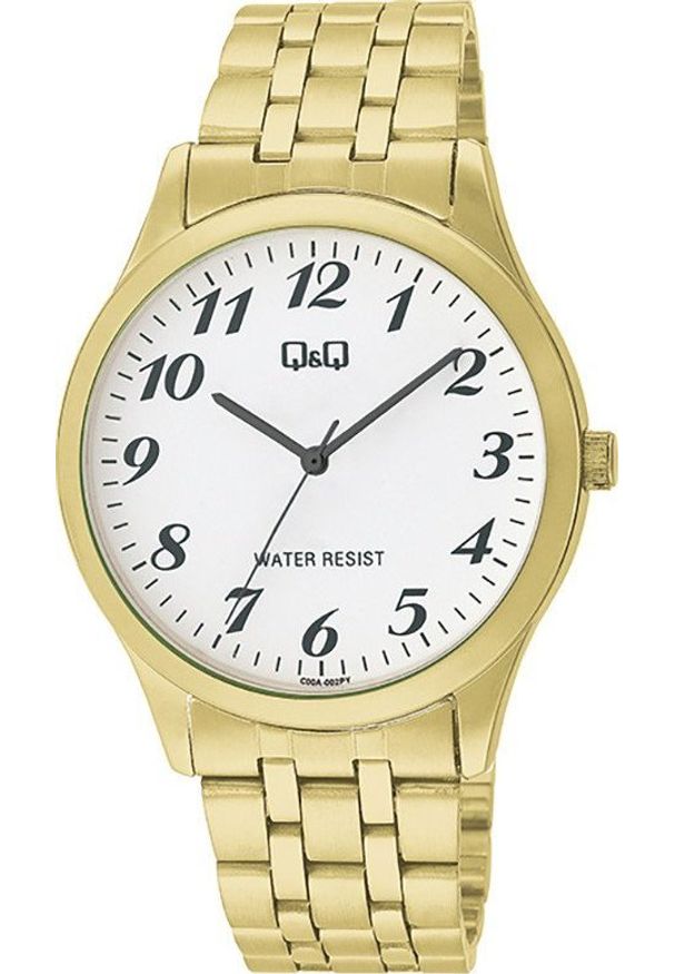 Zegarek QQ Zegarek męski QQ C00A-002P złoty. Kolor: złoty