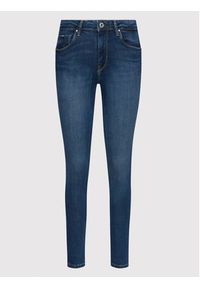 Pepe Jeans Jeansy Regent PL204171 Granatowy Skinny Fit. Kolor: niebieski #5