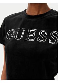 Guess T-Shirt V3BI01 K0232 Czarny Regular Fit. Kolor: czarny. Materiał: syntetyk #4
