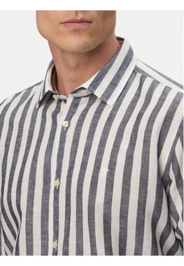 JOOP! Koszula Pit1 30102693 Granatowy Slim Fit. Kolor: niebieski. Materiał: bawełna