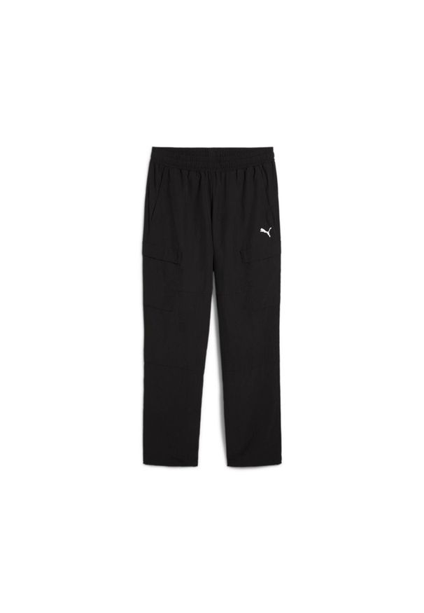 Puma Spodnie Wardrobe Ess Relaxed Cargo 62965301. Kolor: czarny