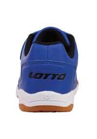 LOTTO - Dziecięce/niemowlęce Buty Sportowe Packer Ze Skóry Ekologicznej. Kolor: niebieski. Materiał: skóra ekologiczna
