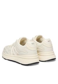 Armani Exchange Sneakersy XM002635 AF19388 M0107 Écru. Kolor: kremowy. Materiał: skóra #4
