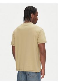 Tommy Jeans T-Shirt Tonal Crest DM0DM20805 Beżowy Relaxed Fit. Kolor: beżowy. Materiał: bawełna #3