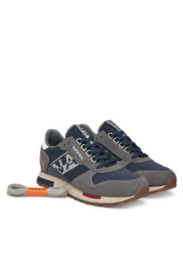 Napapijri Sneakersy Virtus NP0A4IQH Granatowy. Kolor: niebieski. Materiał: materiał