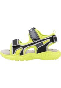 Geox - Sandały GEOX J SANDAL SPLUSH BOY Żółty. Kolor: żółty. Materiał: syntetyk, tkanina. Sezon: lato