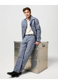 Wrangler - MESKA KOSZULKA WRANGLER VINTAGE TEE BIRCH 112371467. Styl: vintage #6