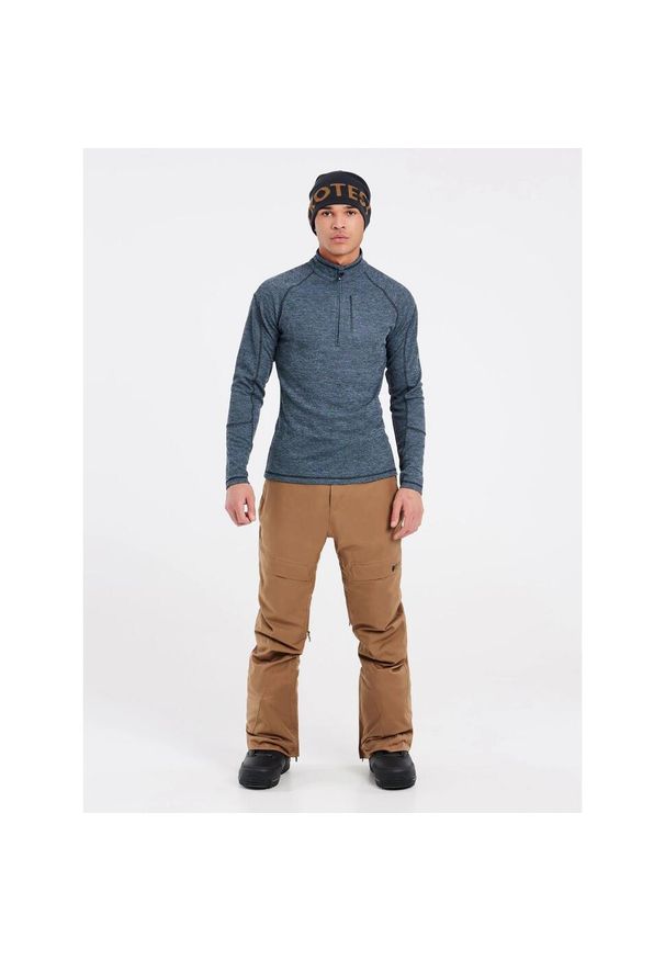 1/4 zip fleece Protest Prtlouisiana. Kolor: niebieski. Materiał: polar