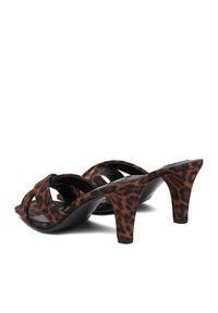 Gino Rossi - GINO ROSSI Klapki EO-GL95F-970 Brązowy. Kolor: brązowy. Materiał: materiał #8