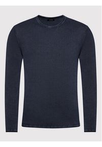 Jack & Jones - Jack&Jones Sweter Leo 12174001 Granatowy Regular Fit. Kolor: niebieski. Materiał: bawełna #6