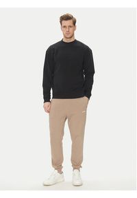 BOSS Bluza David Sweatshirt 50540505 Czarny Relaxed Fit. Kolor: czarny. Materiał: bawełna #2