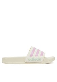 Adidas - adidas Klapki adilette JP5784 Biały. Kolor: biały