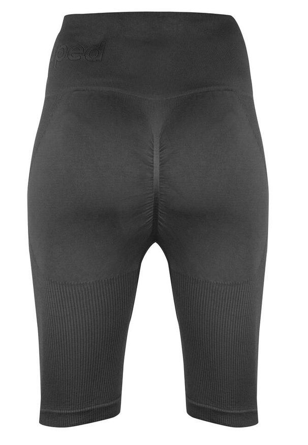 BESHAPED - Szorty Bikery fitness damskie Beshaped Body Boost modelujące. Kolor: szary. Materiał: nylon. Sport: fitness