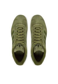 Adidas - adidas Sneakersy Gazelle JR6288 Khaki. Kolor: brązowy. Materiał: zamsz, skóra. Model: Adidas Gazelle #5