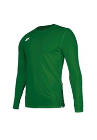 ZINA - Koszulka piłkarska dla dorosłych Zina Fabril Longsleeve Senior bawełniana. Kolor: zielony. Materiał: bawełna. Długość rękawa: długi rękaw. Sport: piłka nożna