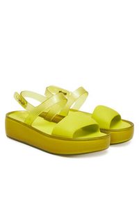 melissa - Melissa Sandały Float Platform 36066 Zielony. Kolor: zielony. Obcas: na platformie #4