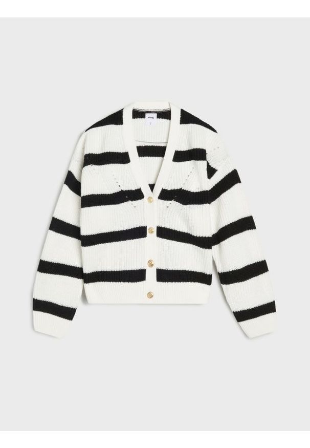 Sinsay - Kardigan z ozdobnymi guzikami - wielobarwny