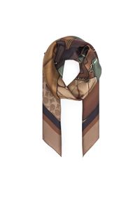 Coach Chusta 29CAS76 Brązowy. Kolor: brązowy. Materiał: jedwab #1