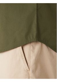 Tommy Jeans Koszula Original DM0DM04405 Zielony Slim Fit. Kolor: zielony. Materiał: bawełna #5