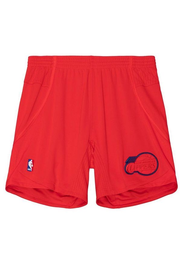 Mitchell & Ness - Szorty Los Angeles Clippers Authentic Christmas Day 2012/13. Kolor: czerwony. Materiał: poliester. Sport: koszykówka