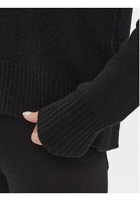 MAX&Co. Golf Caprera 73641723 Czarny Regular Fit. Typ kołnierza: golf. Kolor: czarny. Materiał: bawełna #5