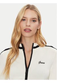 Guess Bluza V5GQ01 Z3D60 Beżowy Regular Fit. Kolor: beżowy. Materiał: wiskoza #3