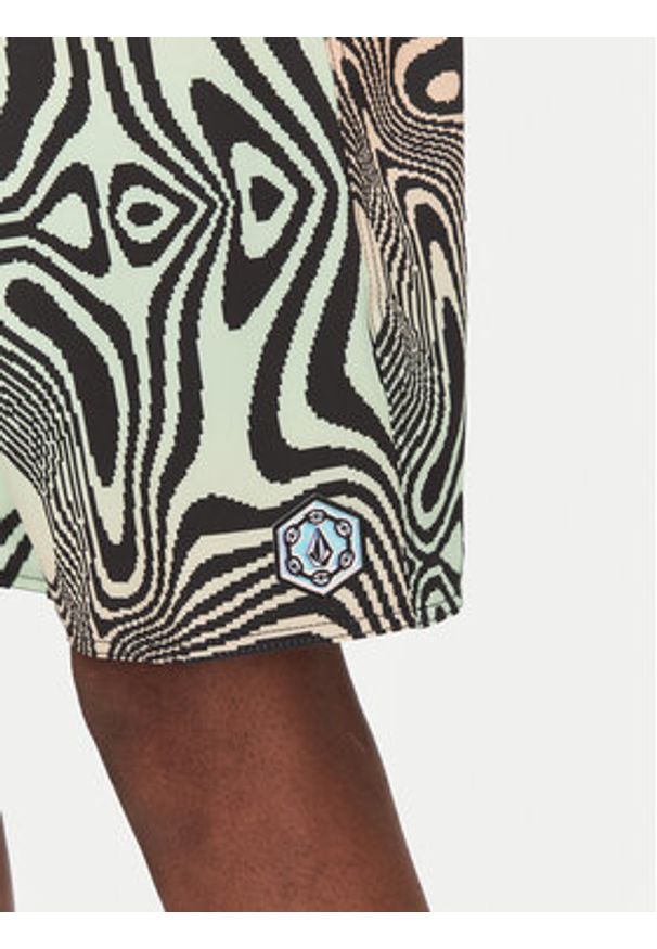 Volcom Szorty kąpielowe Filip Rygalski A0812514 Kolorowy Regular Fit. Materiał: syntetyk. Wzór: kolorowy