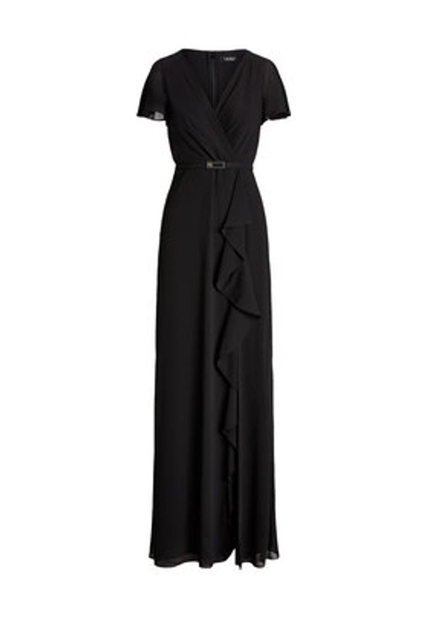 Lauren Ralph Lauren - LAUREN RALPH LAUREN Sukienka wieczorowa 253909447001 Czarny Regular Fit. Kolor: czarny. Materiał: syntetyk. Styl: wizytowy