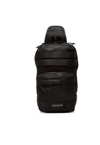 Guess Plecak HMASNC P5326 Czarny. Kolor: czarny. Materiał: materiał