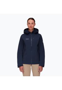 Kurtka przeciwdeszczowa damska Mammut Alto Guide HS Hooded. Kolor: niebieski