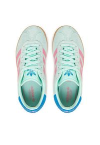 Adidas - adidas Sneakersy Gazelle JP7130 Zielony. Kolor: zielony. Materiał: zamsz, skóra. Model: Adidas Gazelle