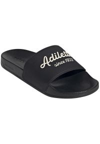Adidas - Klapki adidas Adilette Shower GW8747 czarne. Kolor: czarny. Materiał: syntetyk, materiał. Styl: klasyczny #7