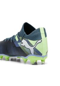 Buty piłkarskie Puma Future Match FG/AG. Zapięcie: sznurówki. Kolor: biały, niebieski, szary, wielokolorowy. Materiał: syntetyk, tkanina, materiał. Szerokość cholewki: normalna. Sport: piłka nożna