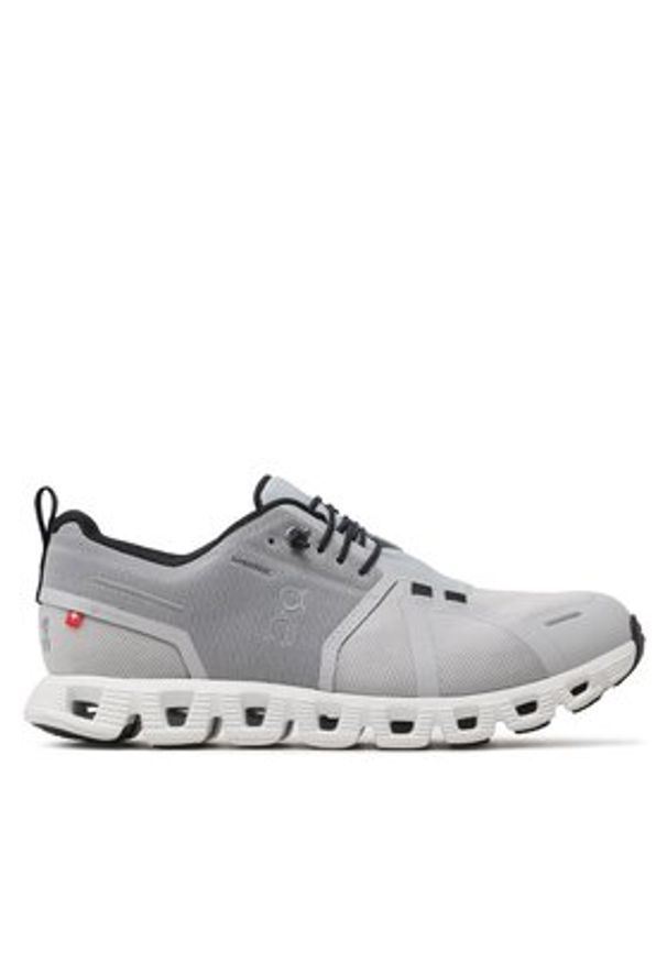 On Buty do biegania Cloud 5 Waterproof 5998837 Szary. Kolor: szary. Materiał: materiał
