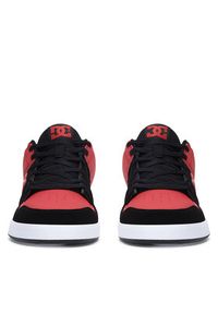 DC Sneakersy DC SHOES CURE ADYS400073-XKRK Czarny. Kolor: czarny. Materiał: nubuk, skóra