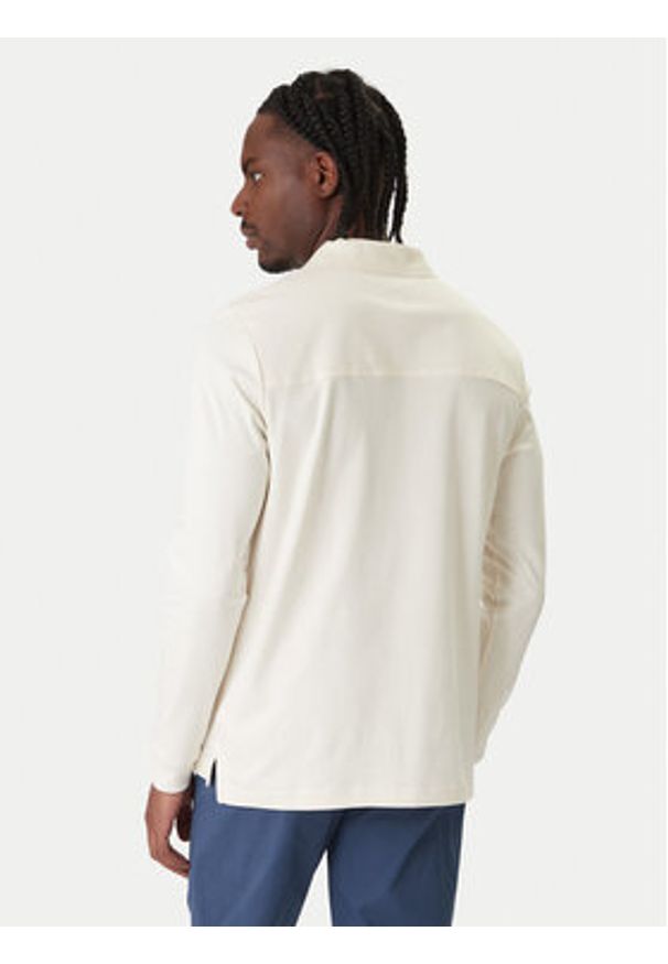 TOMMY HILFIGER - Tommy Hilfiger Polo MW0MW42808 Écru Regular Fit. Typ kołnierza: polo. Materiał: bawełna