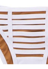 BEACH BUNNY - Dół od bikini. Kolor: biały. Materiał: poliamid, materiał