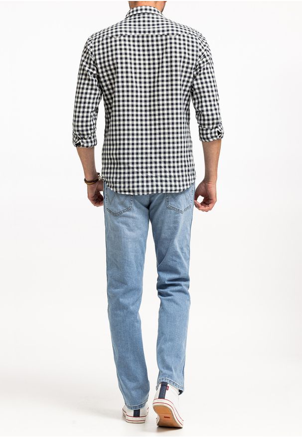 Wrangler - WRANGLER TEXAS MĘSKIE SPODNIE JEANSOWE JEANSY THE GRINGO W12184Z95 112330690