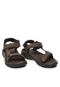 Teva Sandały M Terra Fi 5 Universal Leather 1099442 Brązowy. Kolor: brązowy. Materiał: nubuk, skóra #7