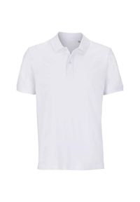 SOL'S - Koszulka Polo Pegase Dla Dorosłych Unisex. Typ kołnierza: polo. Kolor: biały