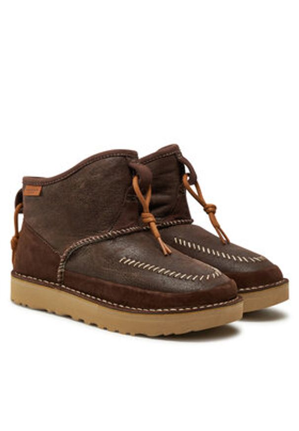 Ugg Śniegowce M Campfire Crafted Regenerate 1144017 Brązowy. Kolor: brązowy. Materiał: skóra