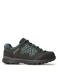 Regatta Trekkingi Lady Samaris II Low RWF540 Czarny. Kolor: czarny. Materiał: materiał