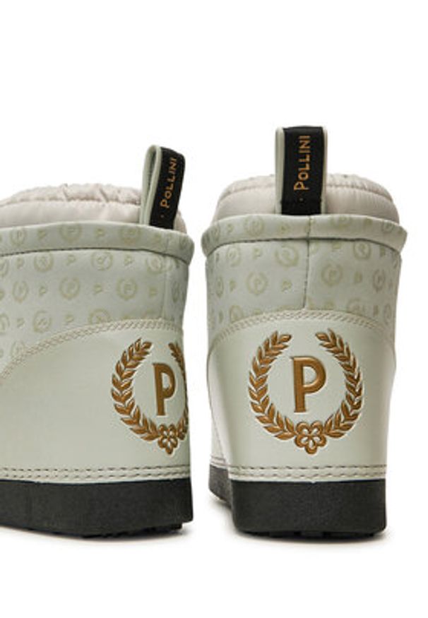 Pollini Śniegowce SA24213G0LXI110A Szary. Kolor: szary. Materiał: materiał