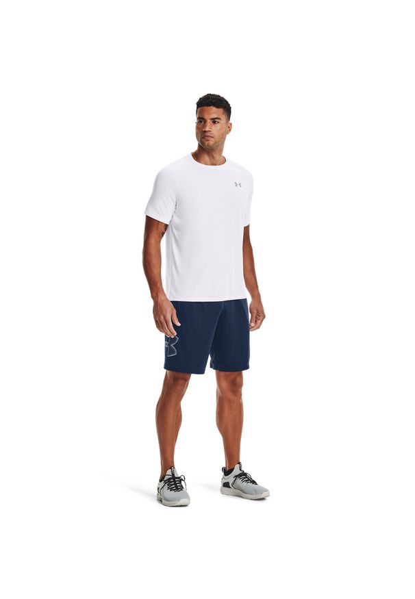 Under Armour - Koszulka męska treningowa UNDER ARMOUR UA TECH 2.0 SS TEE. Kolor: biały. Sport: turystyka piesza