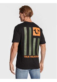 True Religion T-Shirt 106298 Czarny Regular Fit. Kolor: czarny. Materiał: bawełna #4