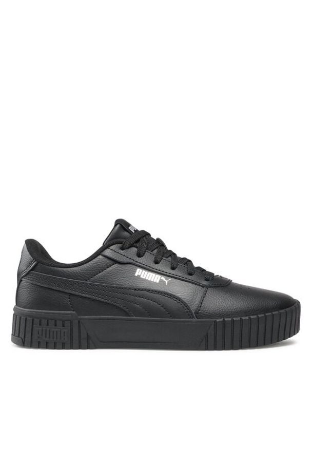 Puma Sneakersy Carina 2.0 Jr 386185 10 Czarny. Kolor: czarny. Materiał: skóra