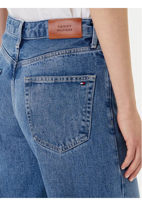 TOMMY HILFIGER - Tommy Hilfiger Jeansy WW0WW47151 Niebieski Loose Fit. Kolor: niebieski