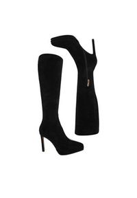 Nine West Kozaki CEO-DALAL-01 Czarny. Kolor: czarny. Materiał: materiał #4